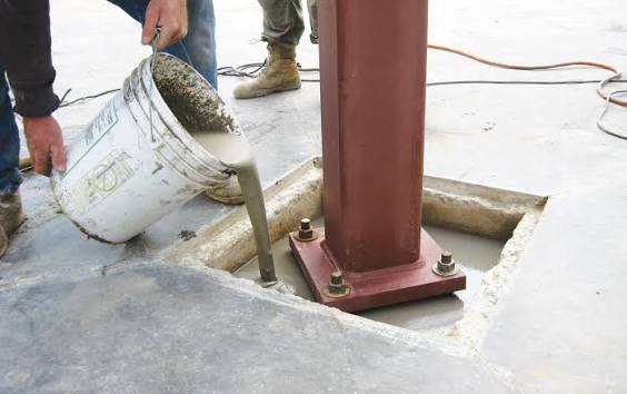 Grout Shrinkage