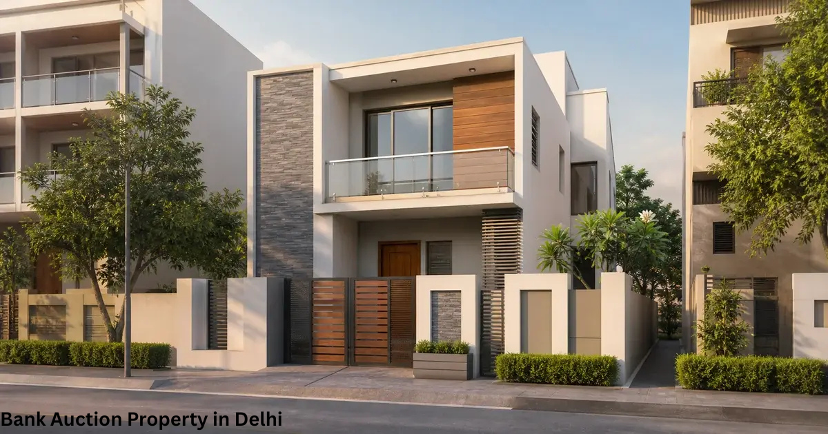 Bank Auction Property in Delhi