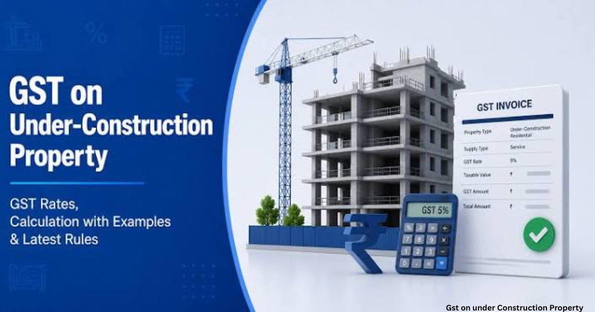 Gst on under Construction Property 