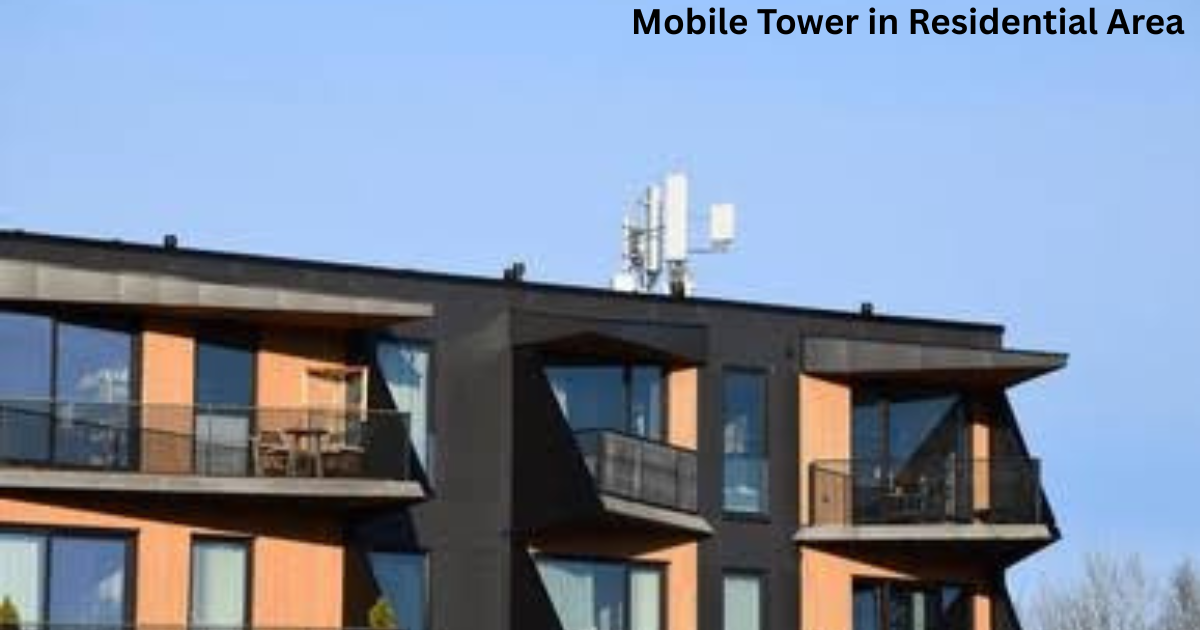 Mobile Tower in Residential Area