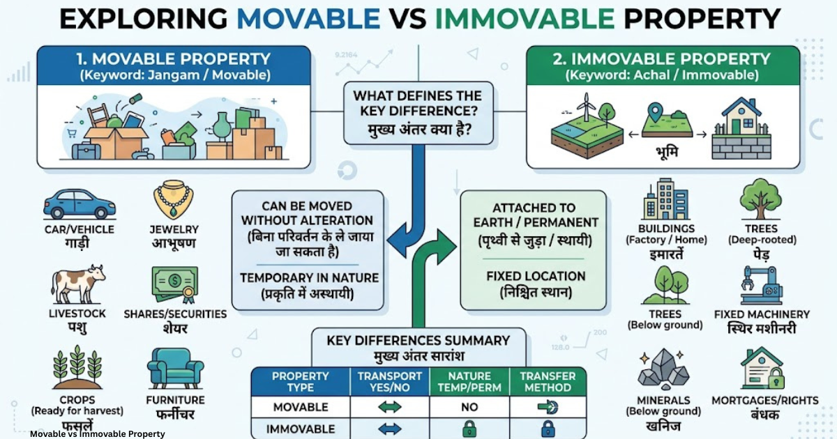 Movable vs Immovable Property