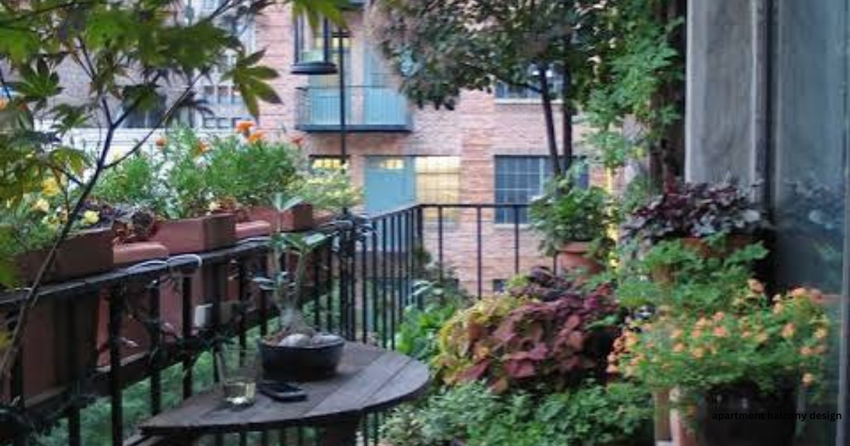 apartment balcony design