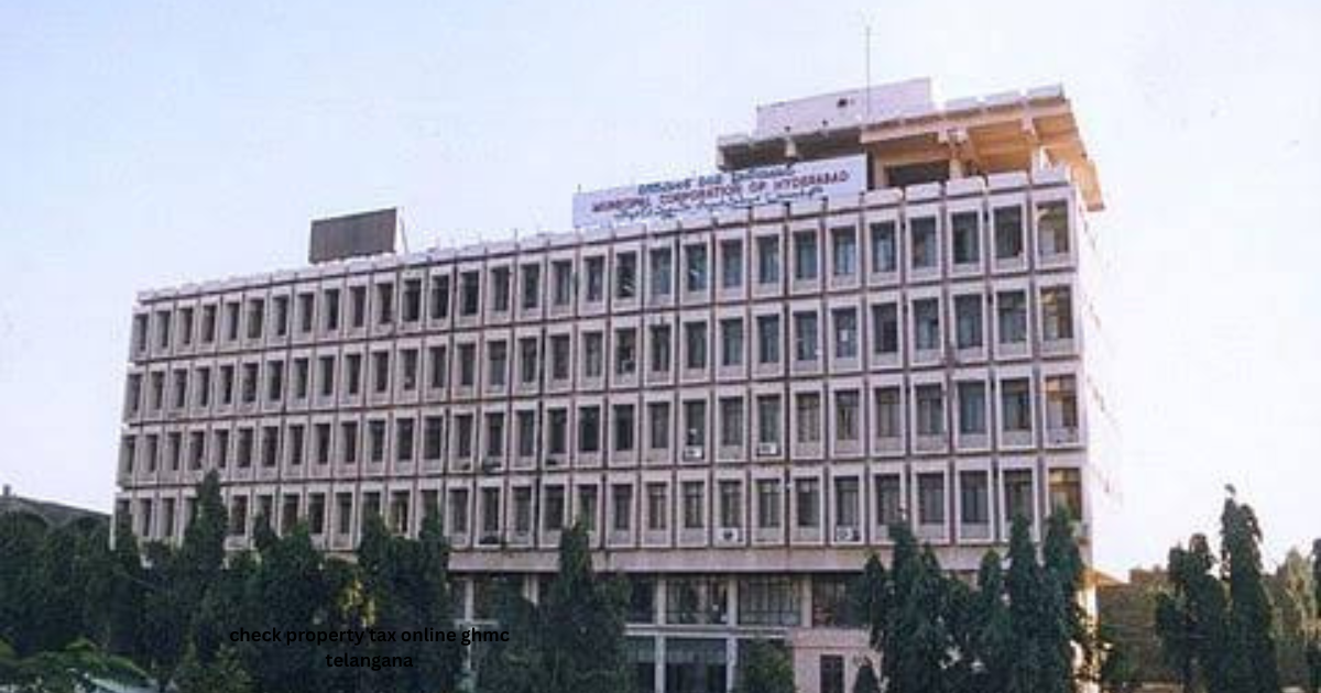 check property tax online ghmc telangana