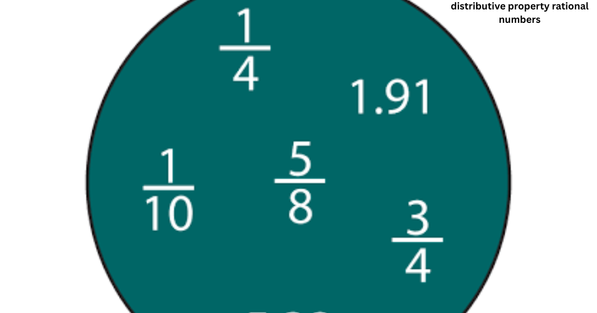 distributive property rational numbers