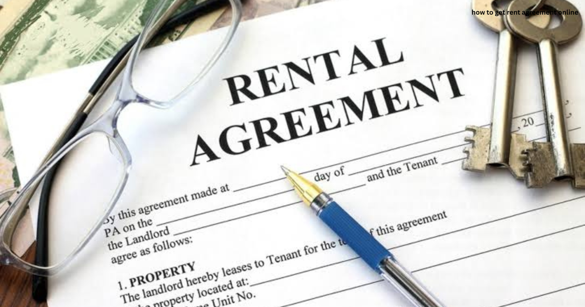 how to get rent agreement online