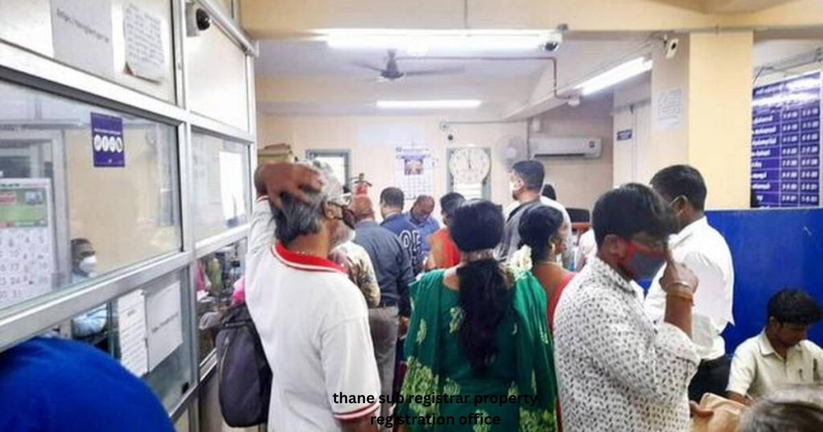 thane sub registrar property registration office