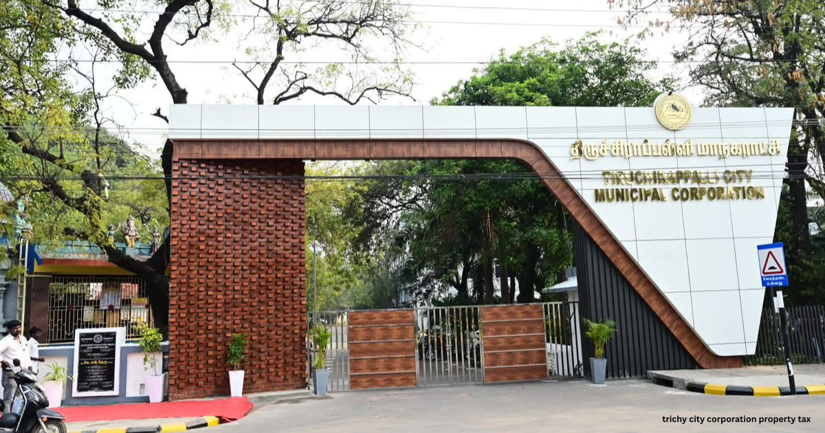 trichy city corporation property tax 
