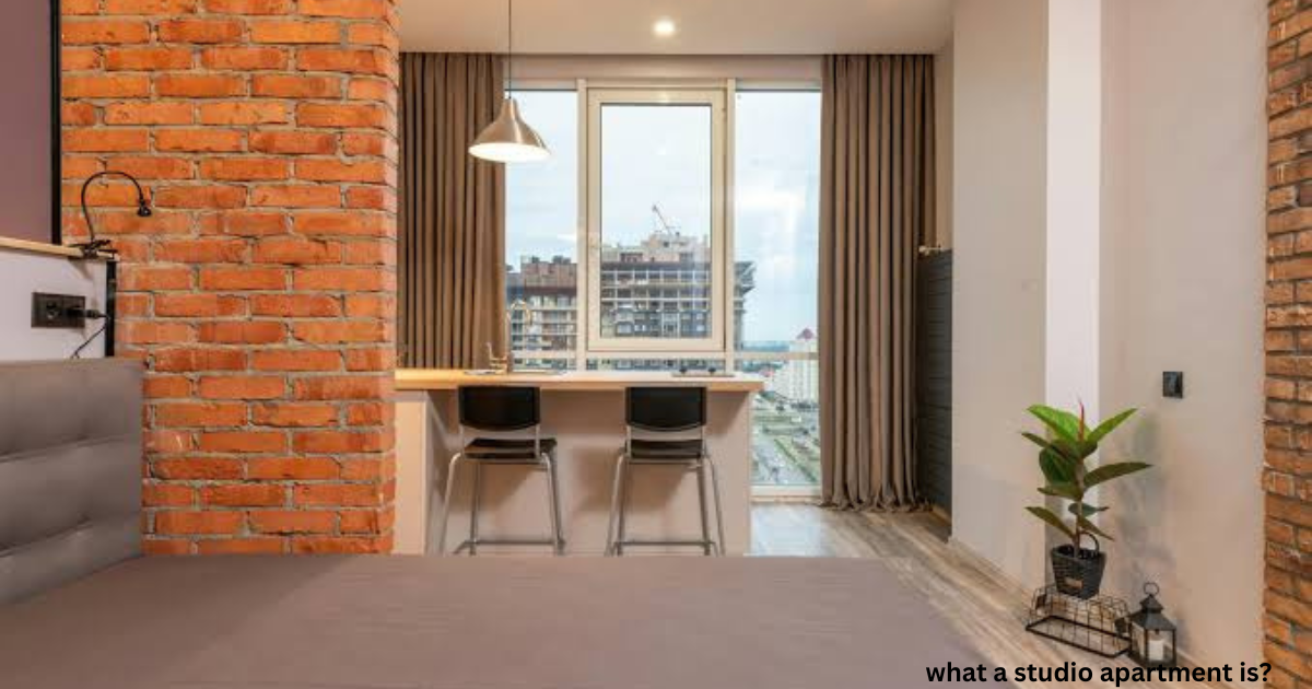 what a studio apartment is?