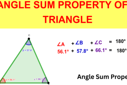 Angle Sum Property