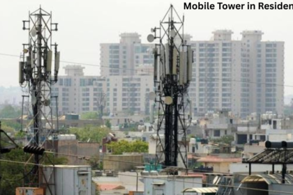 Mobile Tower in Residential Area