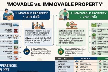 Movable vs Immovable Property