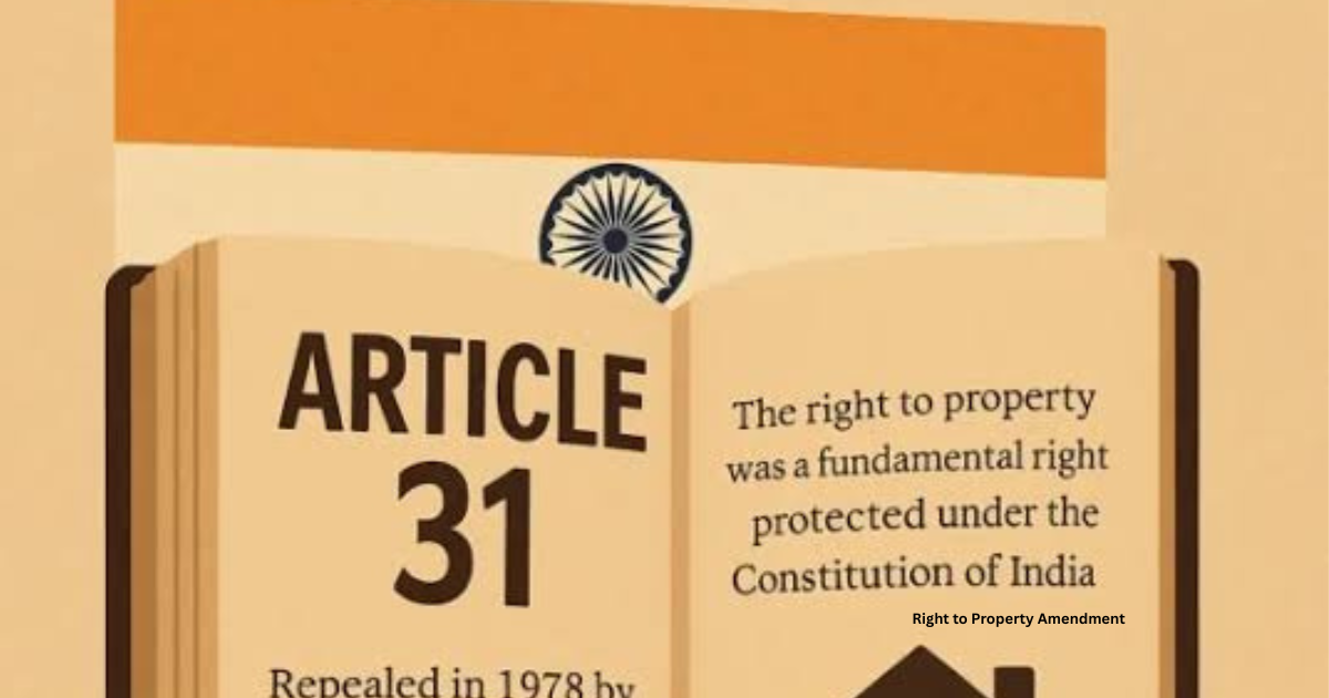 Right to Property Amendment