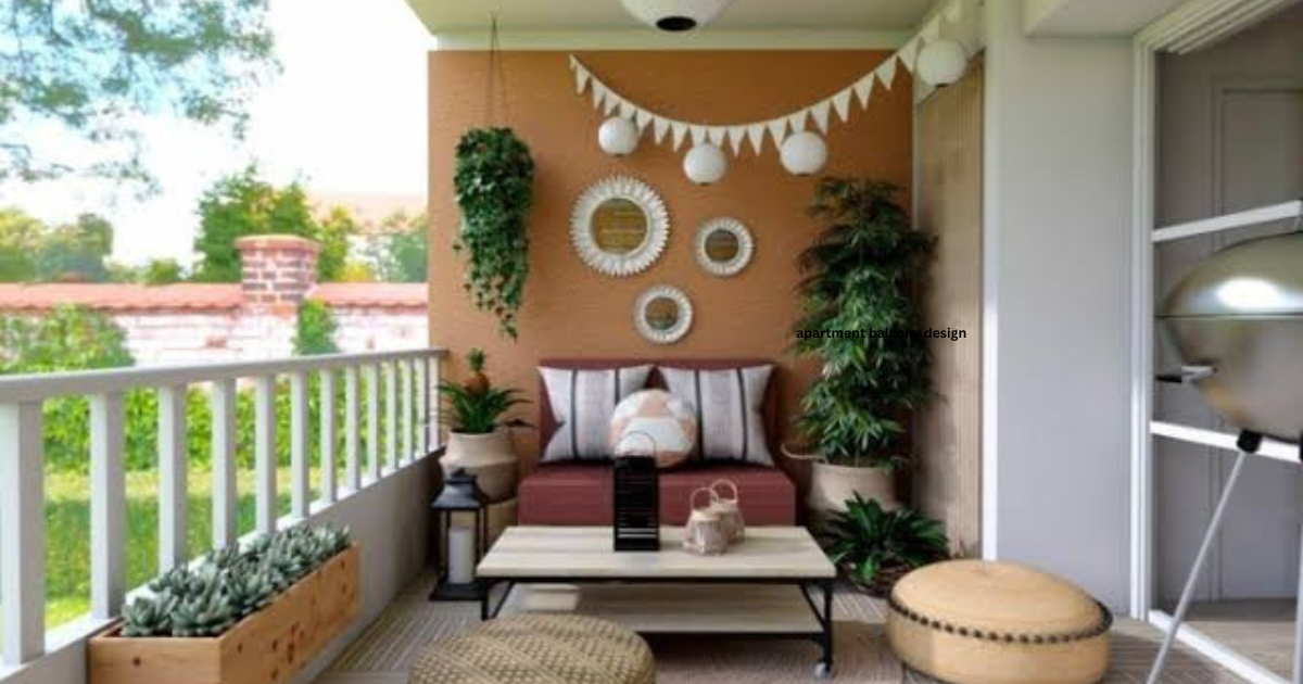apartment balcony design