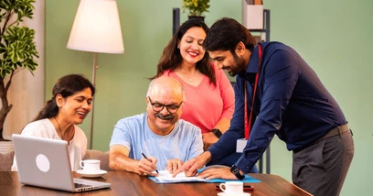 deduction for interest on housing loan
