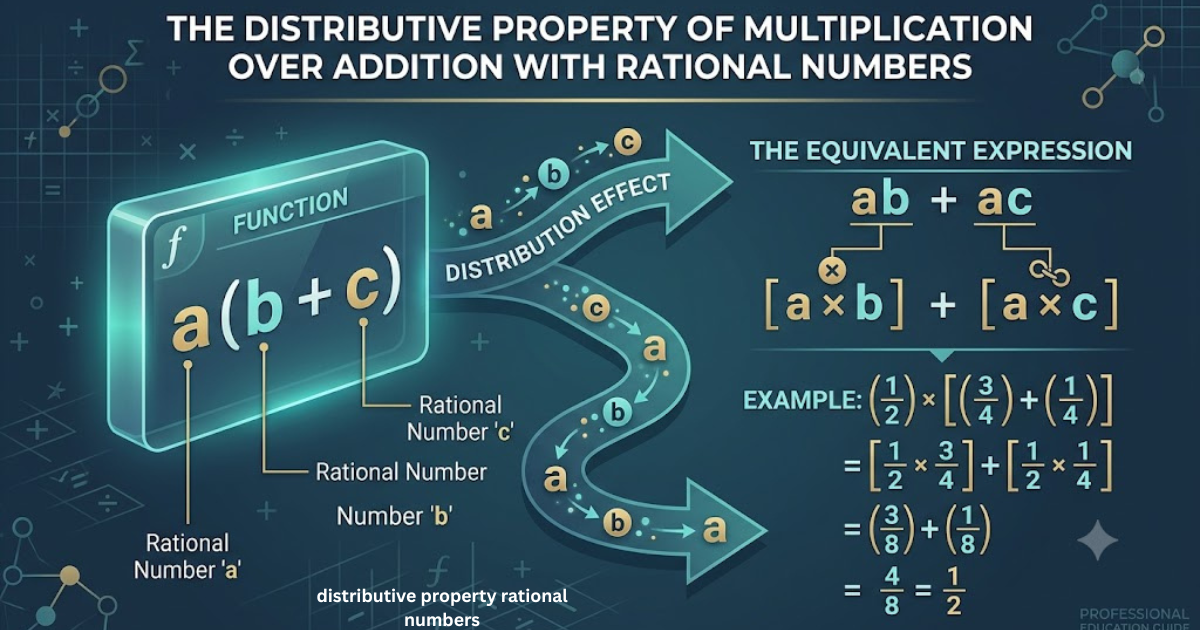 distributive property rational numbers