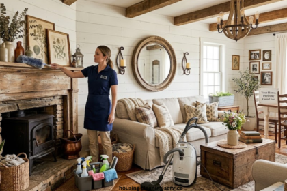 housing cleaning service