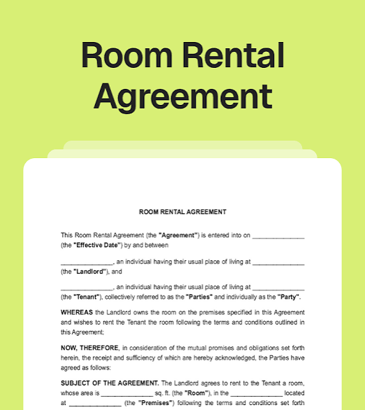 Rent Agreement Sample