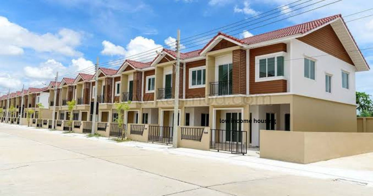low income housing