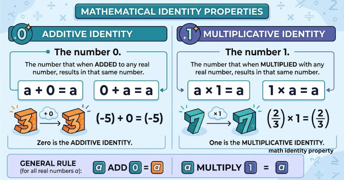 math identity property