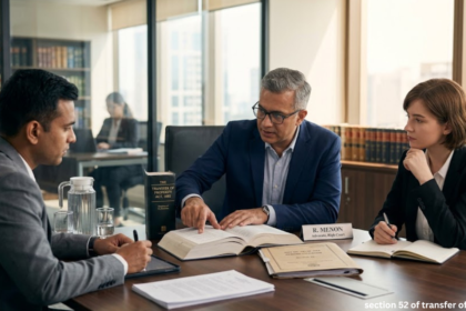 section 52 of transfer of property act