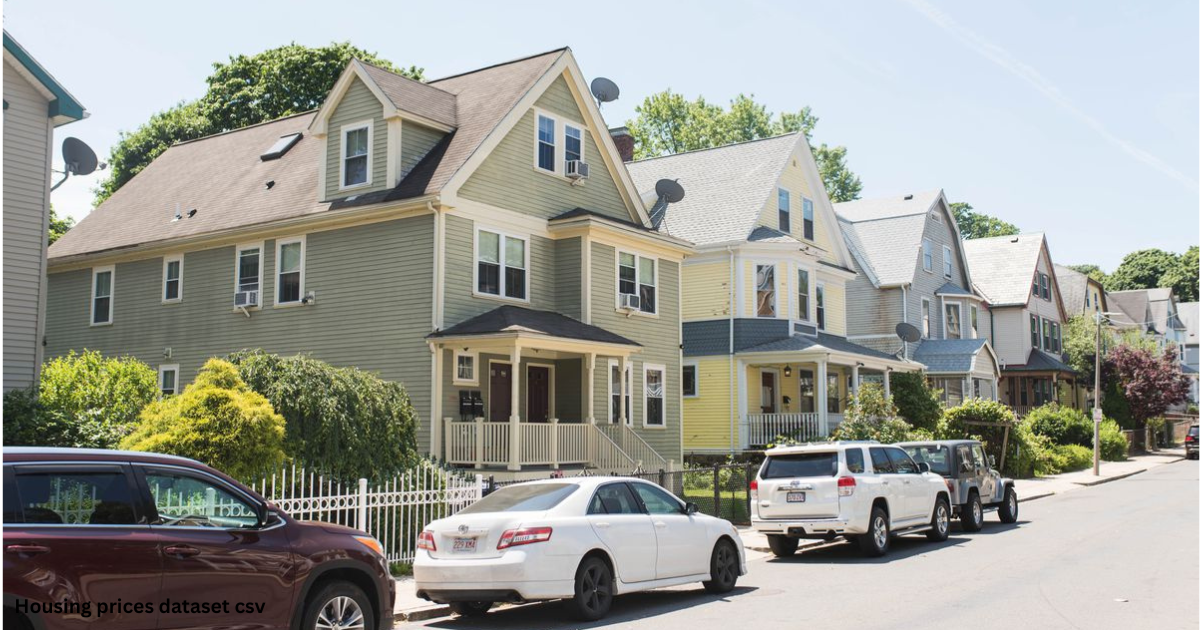 housing prices dataset csv